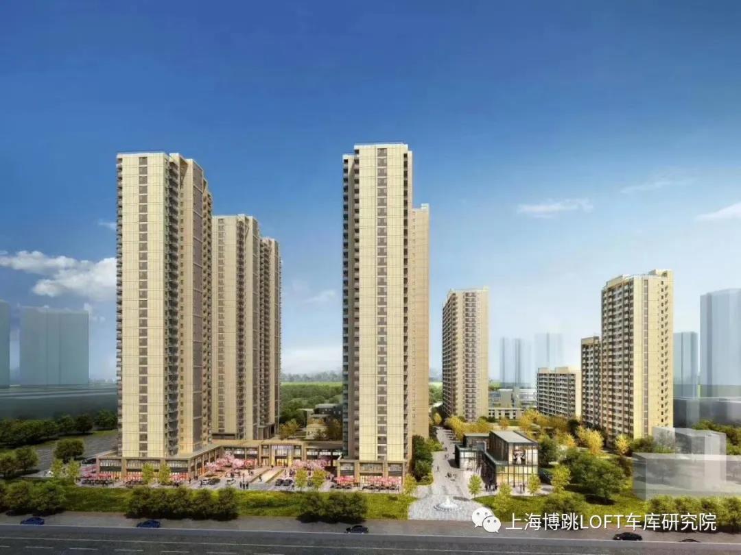 渝中采用了LOFT车库武汉当代集团春风十里项目现已结构封顶！